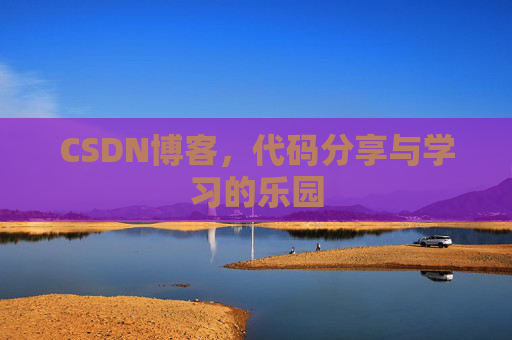 CSDN博客，代码分享与学习的乐园